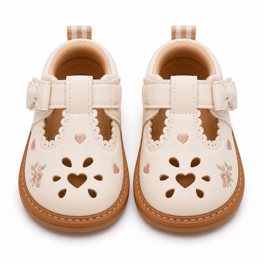 Nc Shoes FloraHeart Toddler Mary Jane Sandals