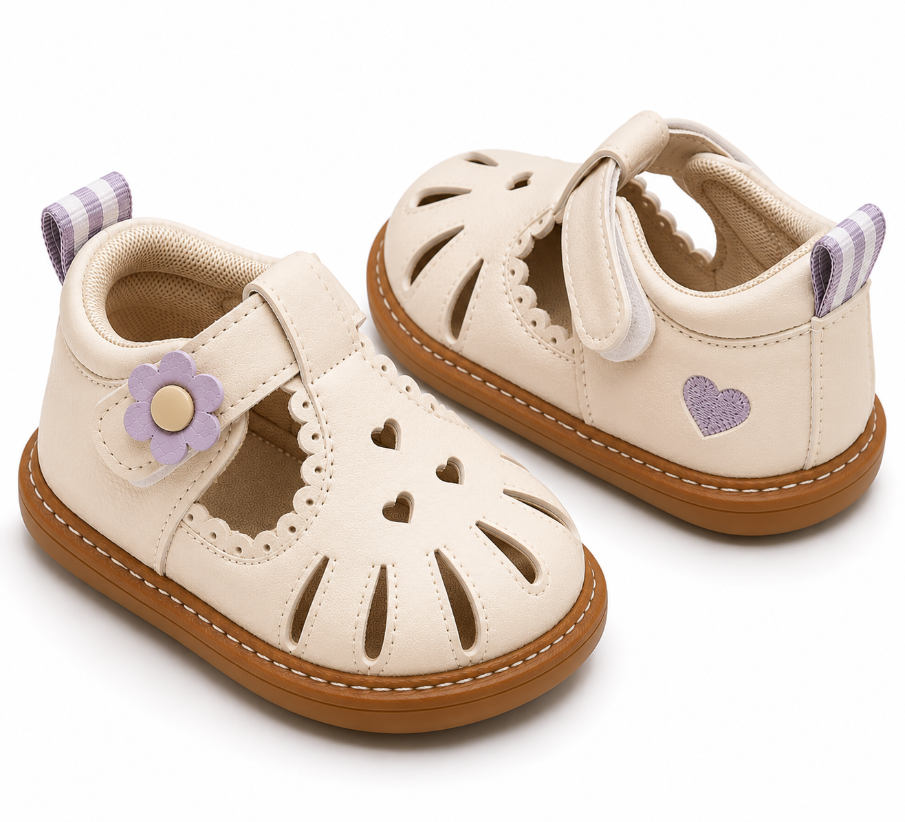 Nc Shoes LavenderBloom Toddler Mary Jane Sandals