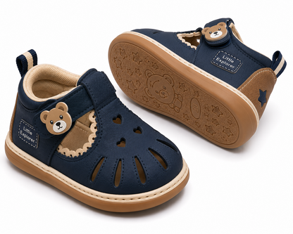 Nc Shoes Little Explorer Navy Blue Toddler Sandals