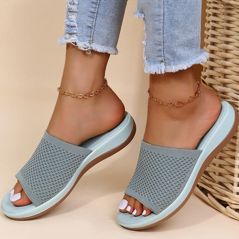 Nc Shoes Summer Walking Slippers For All-Day Support