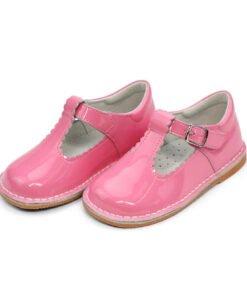 Selina Patent Scalloped T-Strap Mary Jane