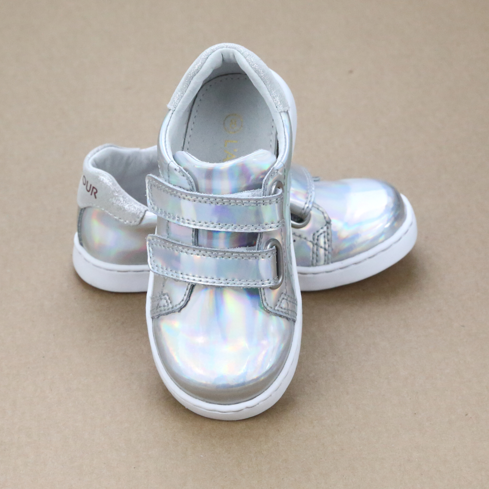 Girls Kenzie Double Velcro Sweetheart Sneaker