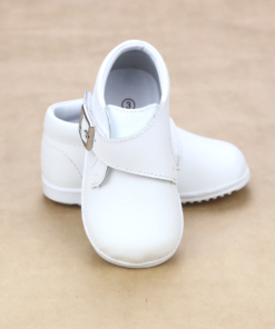 Angel Baby Boys Finch Buckled Strap Leather Boot