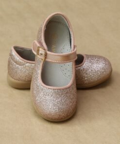 L'Amour Girls Marilla Fine Glitter Dressy Mary Jane