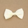 Grosgrain Bow Hair Clip (Buttercream)