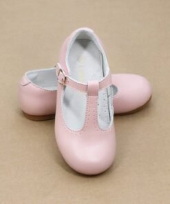 Toddler Girls Eleanor Classic Leather T-Bar Flat