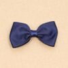Grosgrain Bow Hair Clip (Navy)