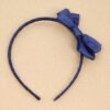 Grosgrain Bow Headband (Navy)
