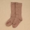 Openwork Knee Sock (Milk Chocolate)