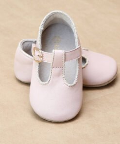 L'Amour Infant Girls Evie T-Strap Crib Mary Jane