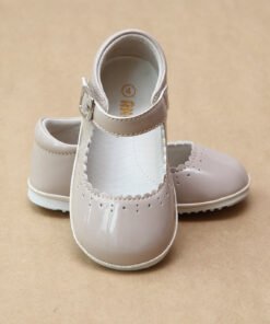 Angel Baby Girls Scarlett Scalloped Mary Janes