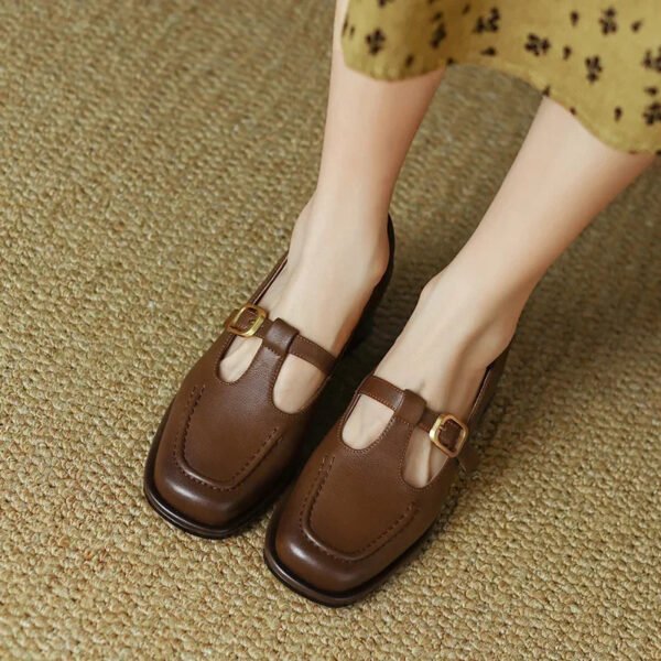 Women's Comfortable T-Strap Mary Jane Shoes